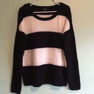 “Ana” striped sweater